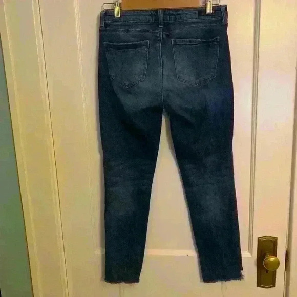 Kut From The Kloth Jeans Reese Ankle Straight Leg Raw Hem, Womens Size 4 - Picture 5 of 16